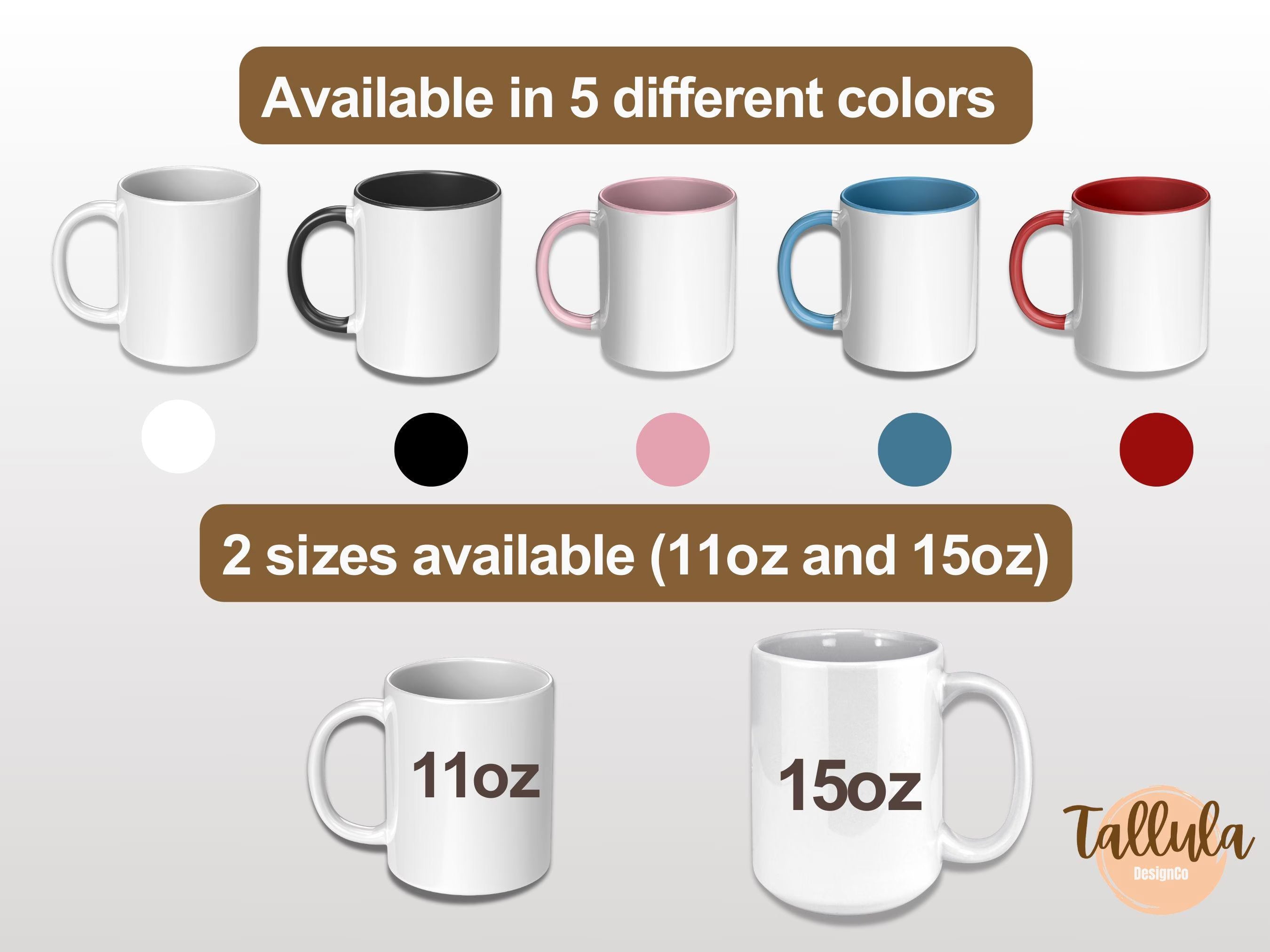 Personalized Text Coffee Mug, Custom Your Own Words.