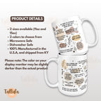 Postpartum Affirmations Mug, Gift for New Moms