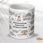 Postpartum Affirmations Mug, Gift for New Moms