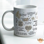 Postpartum Affirmations Mug, Gift for New Moms