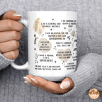 Postpartum Affirmations Mug, Gift for New Moms