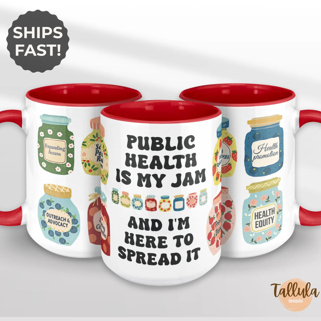 Public Health Nurse Coffee Mug, Community Health Registered Nurse PHN Epidemiologist