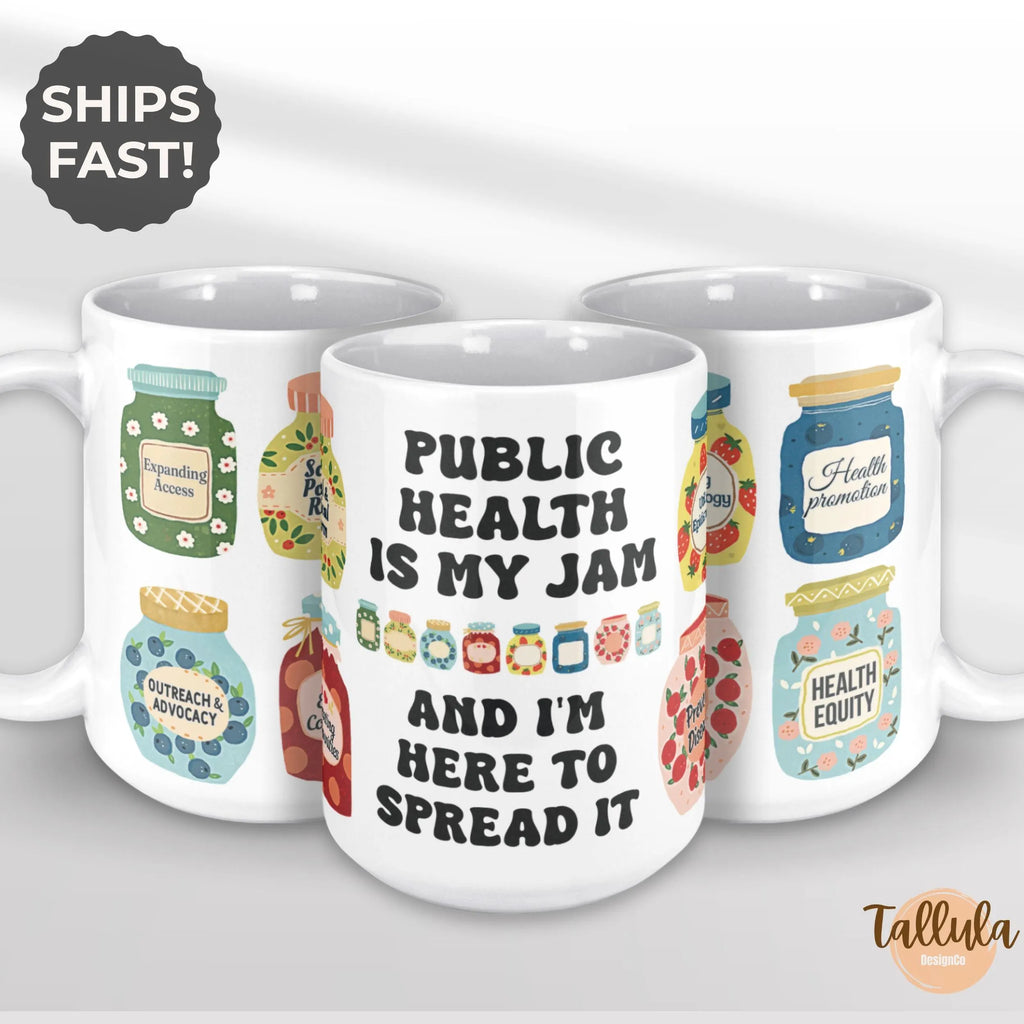 Public Health Nurse Coffee Mug, Community Health Registered Nurse PHN Epidemiologist