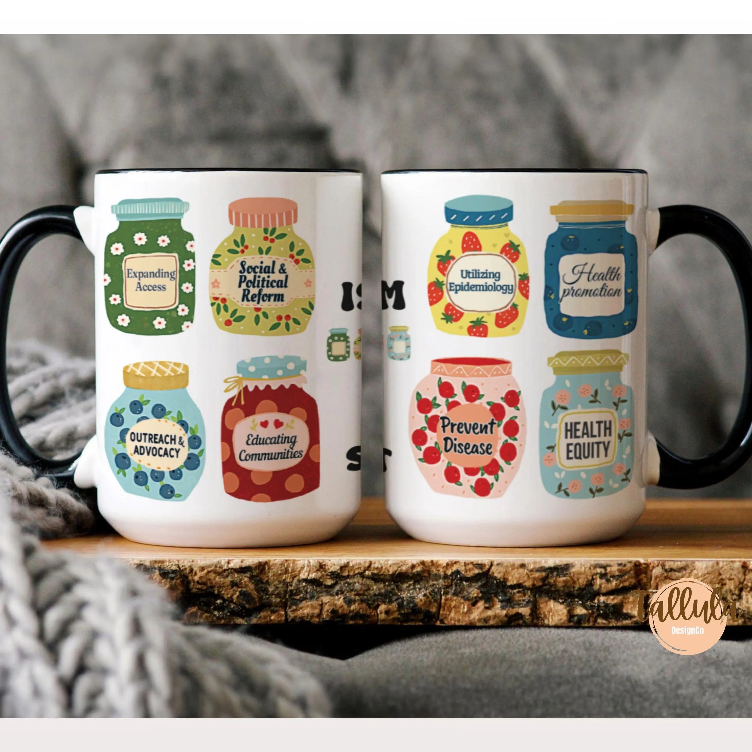 Public Health Nurse Coffee Mug, Community Health Registered Nurse PHN Epidemiologist