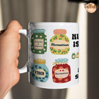 Nutritionist is My Jam Coffee Mug for Dietitian, Cute Nutritionist RD Gift