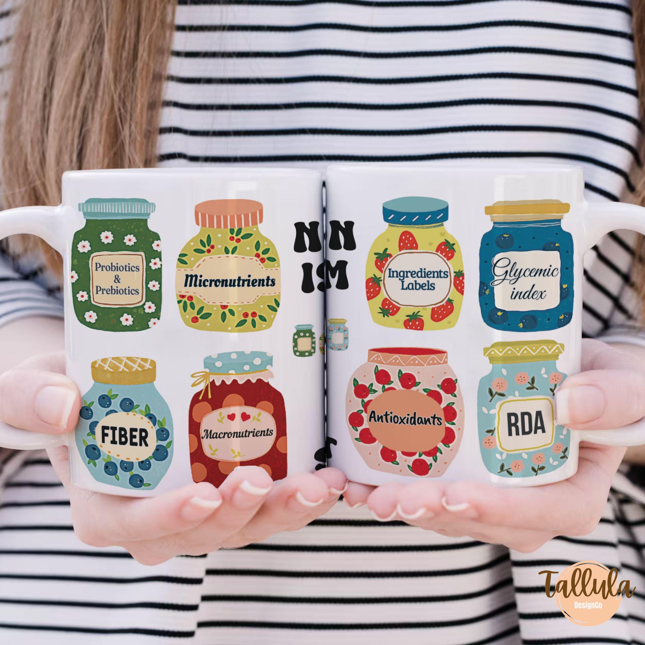 Nutritionist is My Jam Coffee Mug for Dietitian, Cute Nutritionist RD Gift
