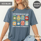 Vet Medicine is My Jam Comfort Colors Shirt Gift for Vetmed Tech Veterinarian Assistant DVM