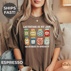 Lactation is My Jam Shirt Lactation Consultant Tee Gift for IBCLC CLC