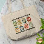 Family Medicine Is My Jam Tote Bag - Doctor Nurse Practitioner Gift