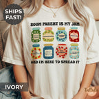 Room Parent is My Jam Comfort Colors Shirt - Gift for PTS PTO Volunteer